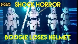 Shock Horror Boogie Loses Helmet