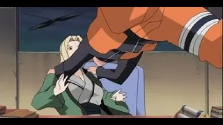 Naruto Jumps On Top Of Tsunade To Protect Her