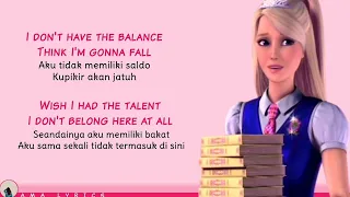 Barbie: Princess Charm School - On Top of the World [Lyrics video + Terjemahan Indonesia]