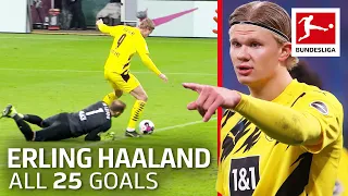 Erling Haaland - 25 Goals in 25 Games