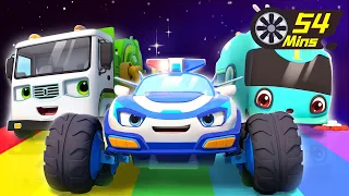 Who Threw the Trash Around? | Police Car, Garbage Truck | Monster Truck | Kids Songs | BabyBus