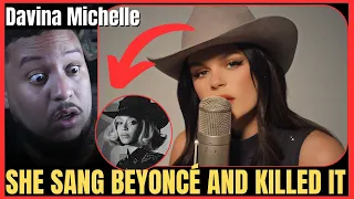 DAVINA MICHELLE - Texas Hold ‘Em - Beyoncé (Cover) VOCAL COACH REACTION