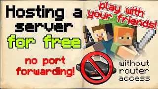 FREE MINECRAFT SERVER without port forwarding - Play with your friends - playit.gg - ngrok