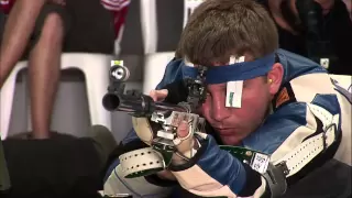 50m Men's Rifle Prone final - Granada 2013 ISSF World Cup in All Events