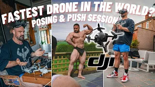 Day In The Life Of Cal | Worlds Fastest Drone, Athlete Check Ins, Shaving Loke's Head