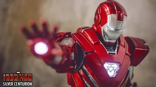 REVIEW : Hottoys Ironman Silver Centurion MMS 213