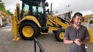 Cat backhoe loader 424 full review 🔥🔥🔥jcb vs Cat