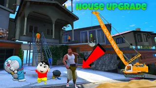 GTA 5 : Franklin Shinchan & Doraemon Ultimate Luxury House Upgrade GTA 5 !