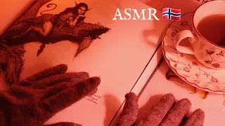 ASMR | Soft Spoken Reading (in Norwegian) 📖 🇧🇻 Nordic Folklore / Lofi 🌠