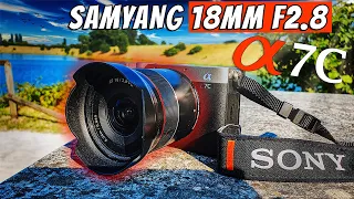 I bring my Sony A7C & the Samyang 18mm F2.8 on vacation: Unboxing + Review