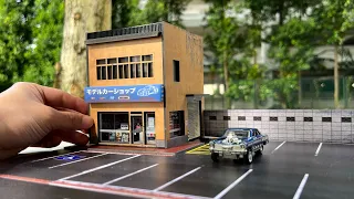 G-Fans Diecast Store 1/64 Diorama | Hotwheels Diorama | Part 1