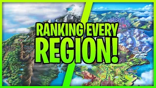 Ranking All 8 Core Pokemon Regions!