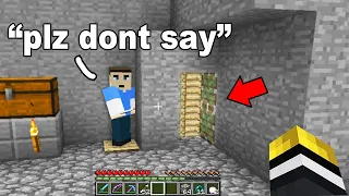 I found this kids underground Minecraft base.. then his best friend exposed a secret basement!