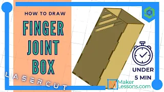 Learn Onshape: Design A Simple Laser Cut Box in Under 5 Minutes