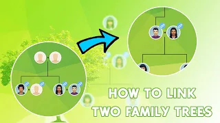 HOW TO LINK TWO SIMS 4 FAMILY TREES TOGETHER | The Plum Tree App Tutorial