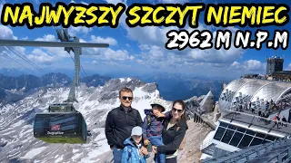 ZUGSPITZE - Wjeżdżamy na najwyższy szczyt Niemiec. Piękne ALPY. Bawaria 2023