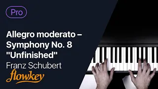 Allegro moderato – Symphony No. 8 "Unfinished" - Franz Schubert (Piano Tutorial)