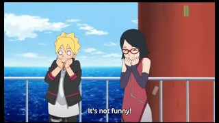naruto Funny Moments Compilation-- Boruto And Naruto Funny Moments,Himawari and Sarada Funny
