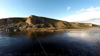 на реке Изъюрвеж 5.06.15 Воркута