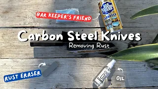 How to Remove Rust From A Carbon Steel Knife