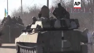 Ukraine military retreats from Debaltseve