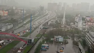 дождик в Москве