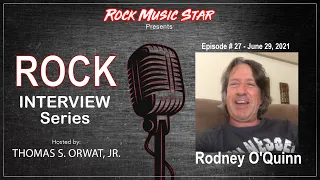 Rodney O' Quinn- Foghat bassist EP# 27 talks new CD "8 Days on the Road," Travers, Montrose and more