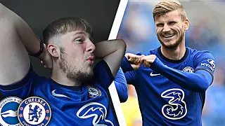 TIMO WERNER DEBUT GOAL! Brighton 1-1 Chelsea - Chelsea Fans Reaction