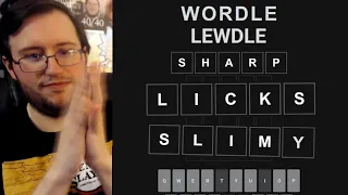 Gor Plays: WORDLE & LEWDLE #22 (BIG, BOUNCY, BEAUTIFUL WORDS!) 02.19.22 Words