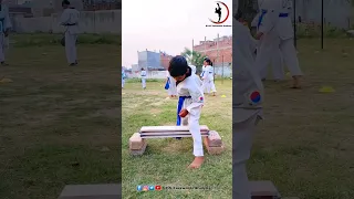 😱4 Years old💥Taekwondo😈 breaking #shorts #spntkd #viral🔥