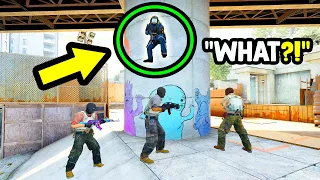 400 IQ UNKNOWN BOOST SPOT! - CS:GO BEST ODDSHOTS #608