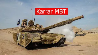 Karrar MBT Demonstrates Its Capabilities During The IRGC Drill