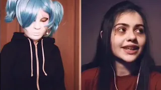 |Sally Face cosplay tik tik| Салли фейс тик ток косплеии ЛАРРИШЕР