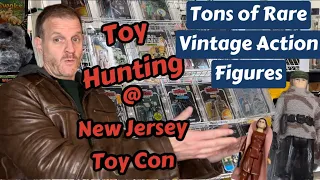 Toy Hunting at New Jersey Toy Con | Tons of Rare Star Wars Vintage Figures