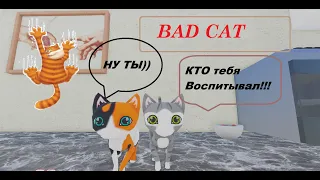 СТАЛИ  НУ ОЧЕНЬ ПЛОХИМИ Котиками )) BAD CAT Roblox