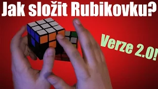Ještě jednodušší návod jak složit Rubikovu kostku!