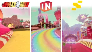 Sugar Rush from Wreck it Ralph evolution in Games