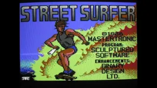 Commodore 64 Mastertronic game Street Surfer 1986