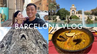 BARCELONA TRAVEL VLOG | Sagrada Familia | La Boqueria Market | Park Guell