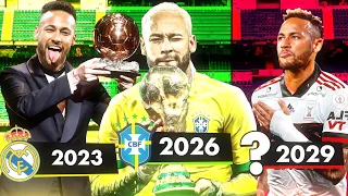 Simulei a carreira do NEYMAR até o FIM ! Copa do mundo?!