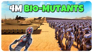 4 MILLION BioMutants vs Hulk Buster's Defense Formation - Ultimate Epic Battle Simulator 2 UEBS 2