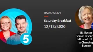 Jill Rutter on BBC 5 live: businesses preparing for no deal Brexit