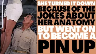 She turned down "OPERATION PETTICOAT" because of JOKES ABOUT HER ANATOMY but later was a PINUP!