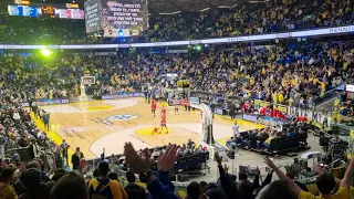 Maccabi Tel Aviv fans singing "rivers of babylon" | Euroleague Basketball
