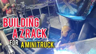 Shop vlog!! tons of production  and a z rack build for a mini truck