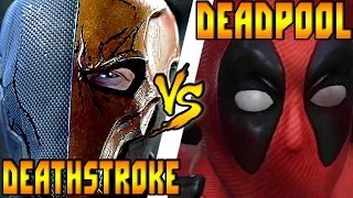 Кто кого? Deathstroke (DC) vs Deadpool (Marvel)