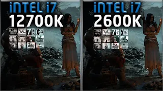 Intel i7 12700K vs i7 2600K Benchmarks – 15 Tests 🔥