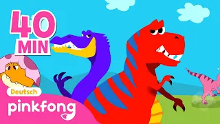 Wir sind die Dinosaurier | Dinolied | Baby Shark Deutsch | Pinkfong, Baby Hai! Kinderlieder