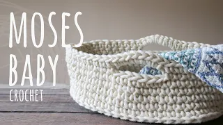 HOW TO CROCHET EASY BABY MOSES | Quick and easy Crochet | Lanas y Ovillos in English