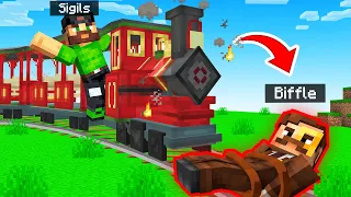 Making a TRAIN SYSTEM in Minecraft Create